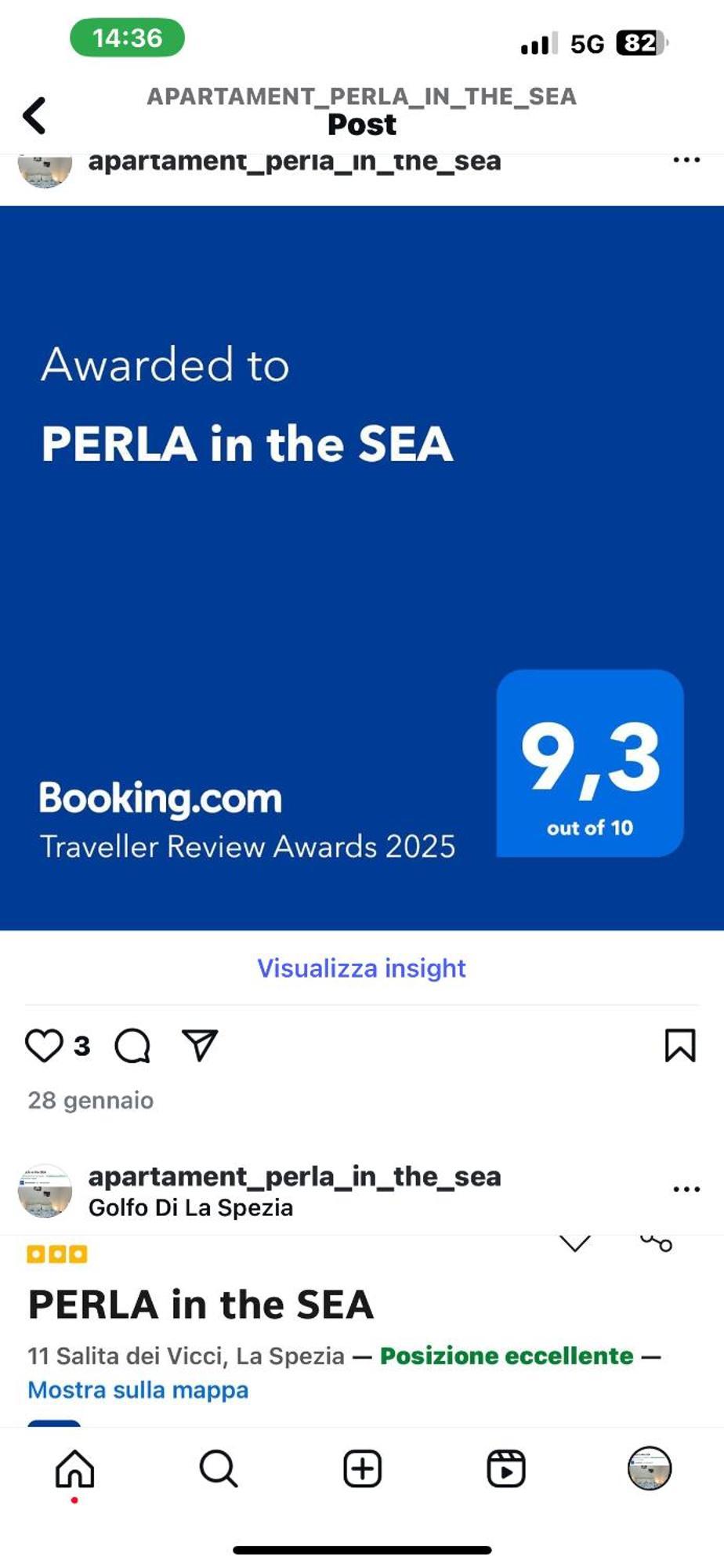 Perla In The Sea Apartment La Spezia Bagian luar foto